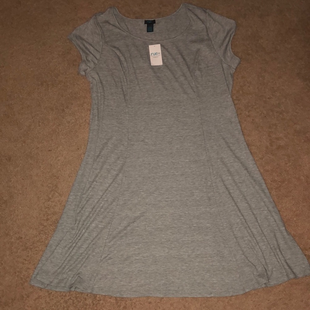 Grey Jersey Dress